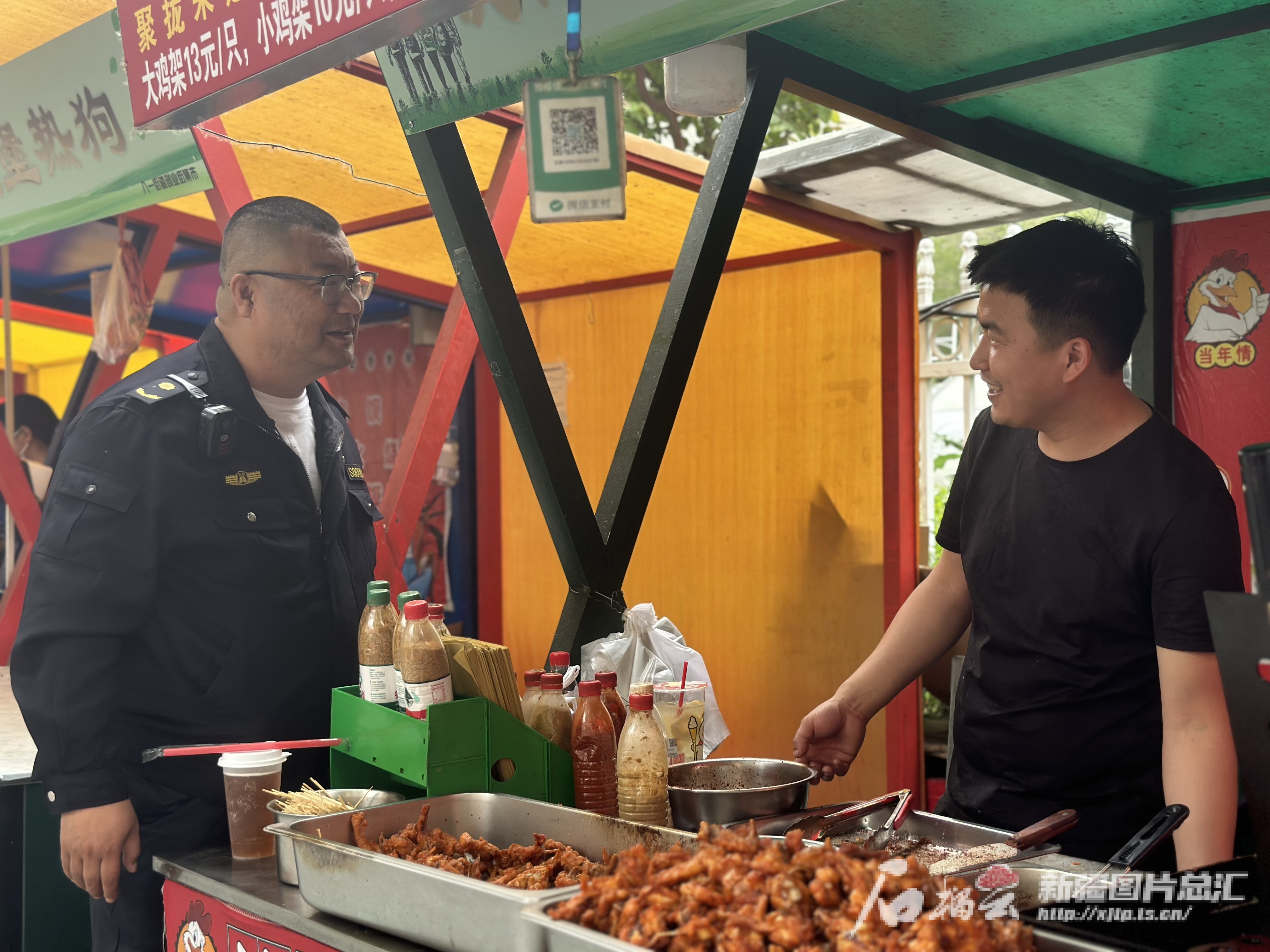 流动摊贩王尧"转正"记