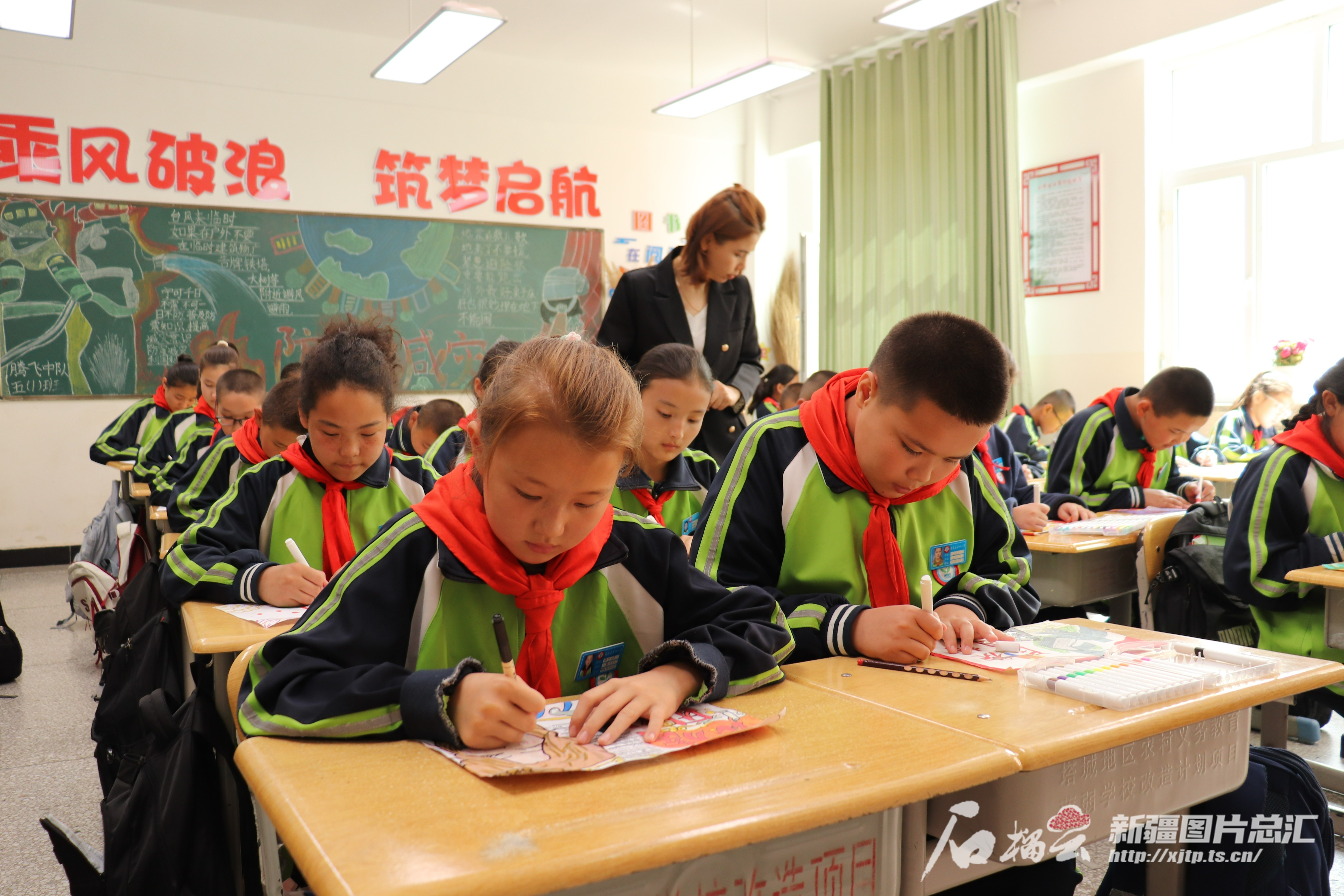 每一处风景都有文化的熏陶——记自治区文明校园额敏县第四小学