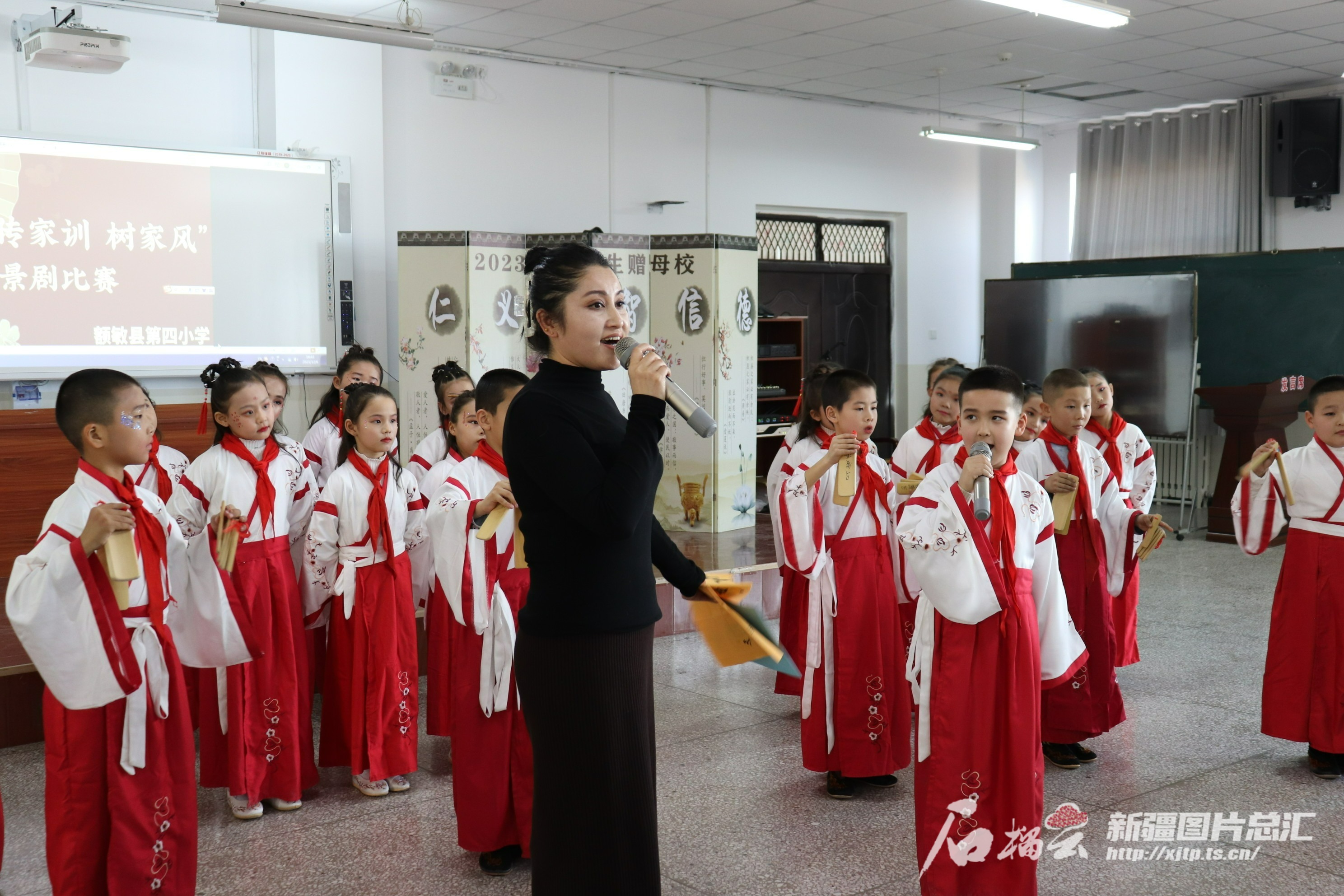 每一处风景都有文化的熏陶——记自治区文明校园额敏县第四小学